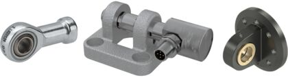 Accessories for electromechanical cylinders
