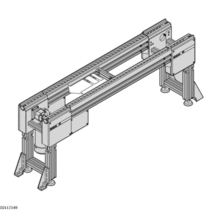 Longitudinal conveyor TS 4plus